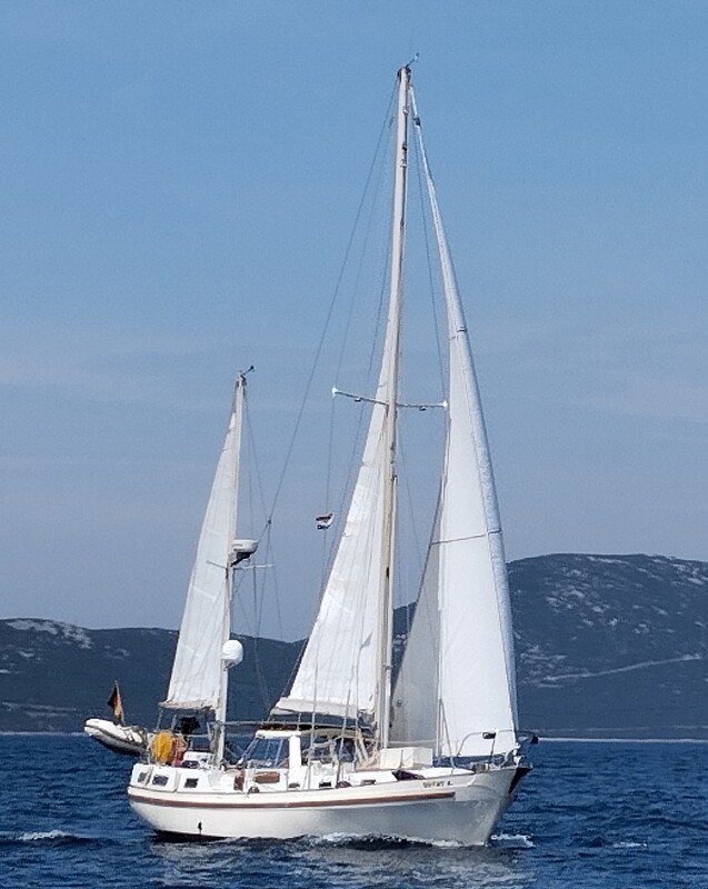 Die Xanthus of Sark in Ihrer ganzen Pracht